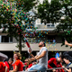 Illustration for article titled The Le Mans Driver Parade Is Absolutely Bonkers